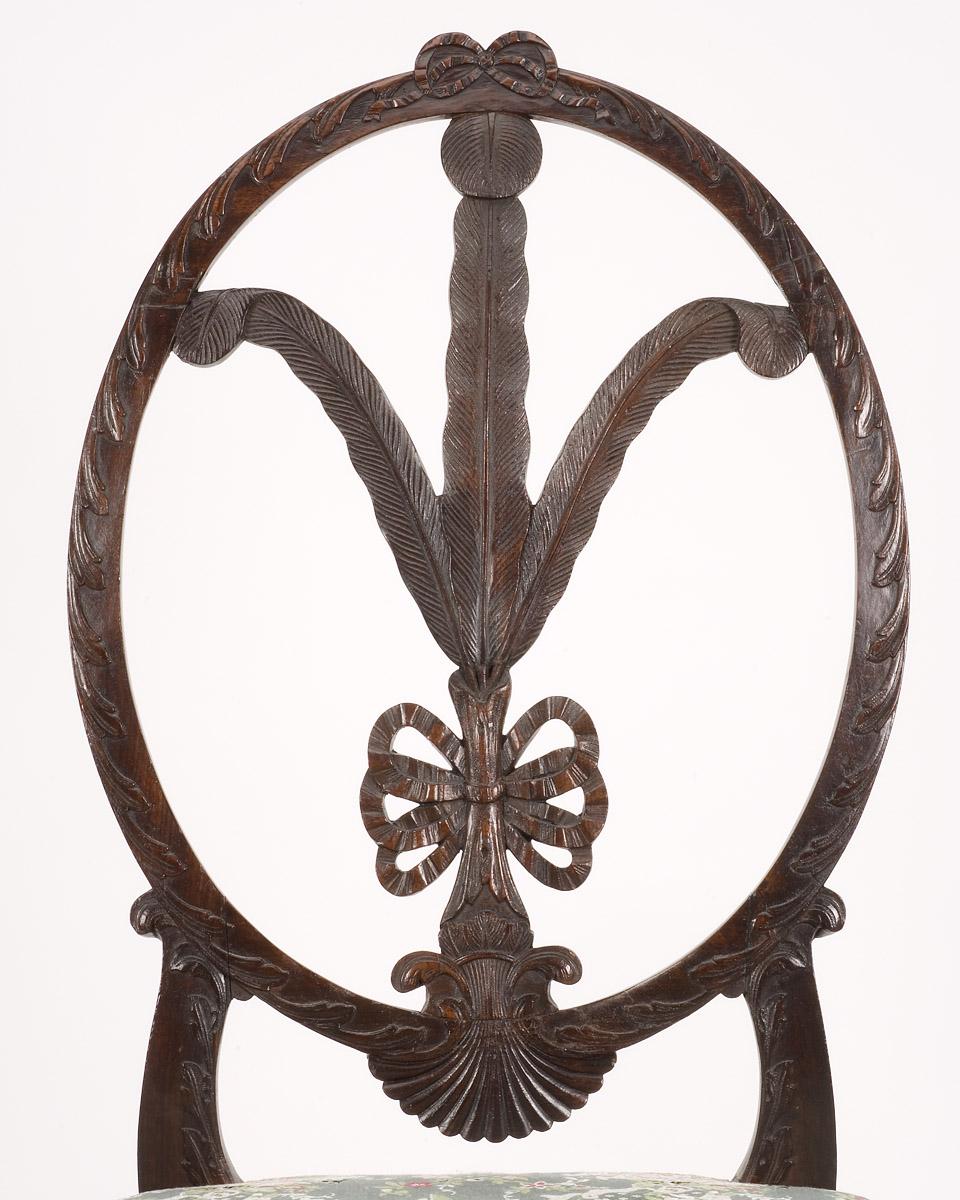 1989.0062 Chair, side chair (detail 1)