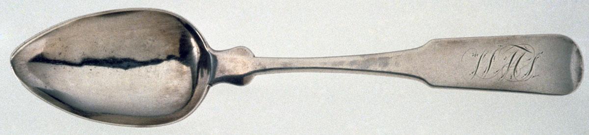 1989.0069 Spoon, Tablespoon, view 1