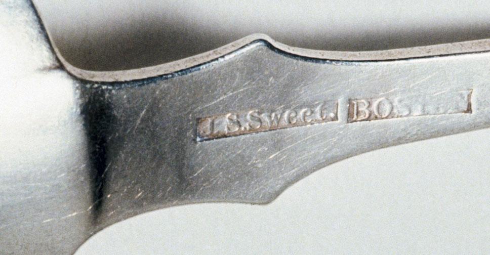 1989.0070 Spoon, Tablespoon, detail 1