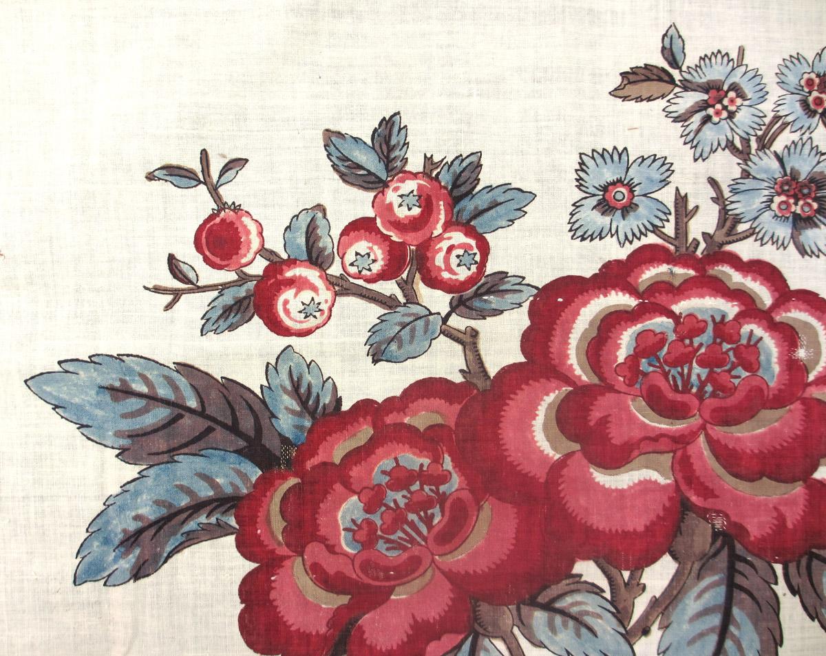1958.0072.001 textile, printed detail 2