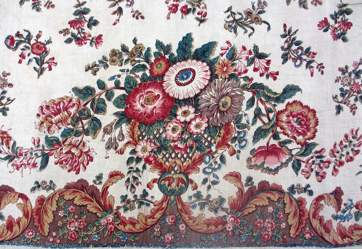 1958.0073.002.001 textile, printed detail