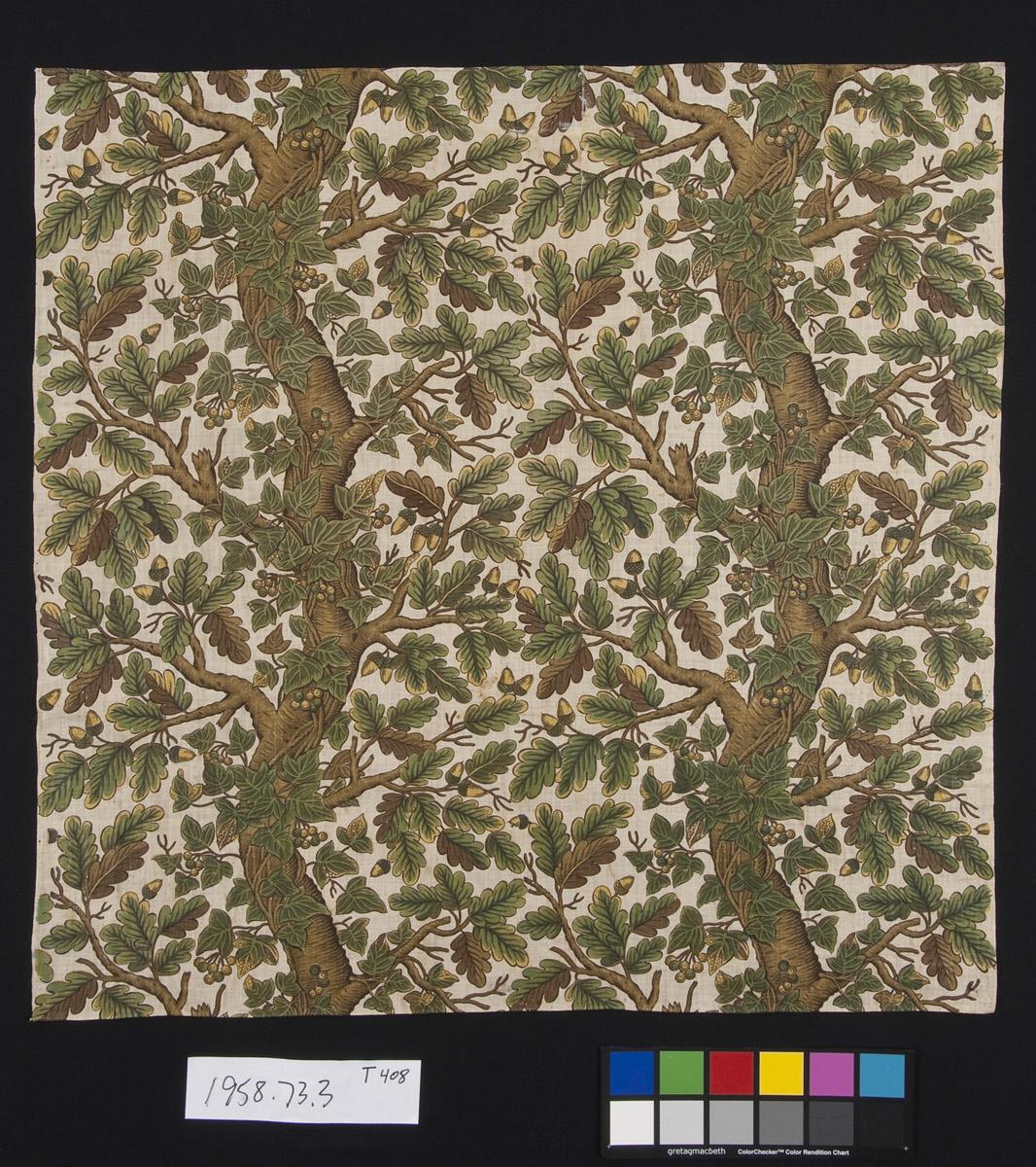 1958.0073.003 Textile, printed, view 1