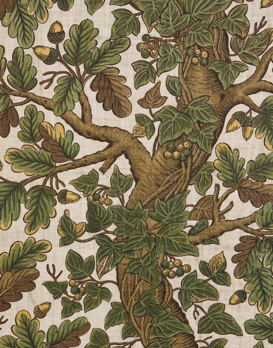 1958.0073.003 Textile, printed, detail 2