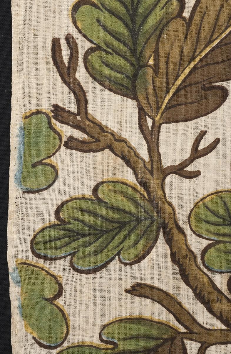 1958.0073.003 Textile, printed, detail 3