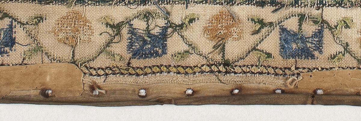 1990.0001 Sampler, Verso Detail 3