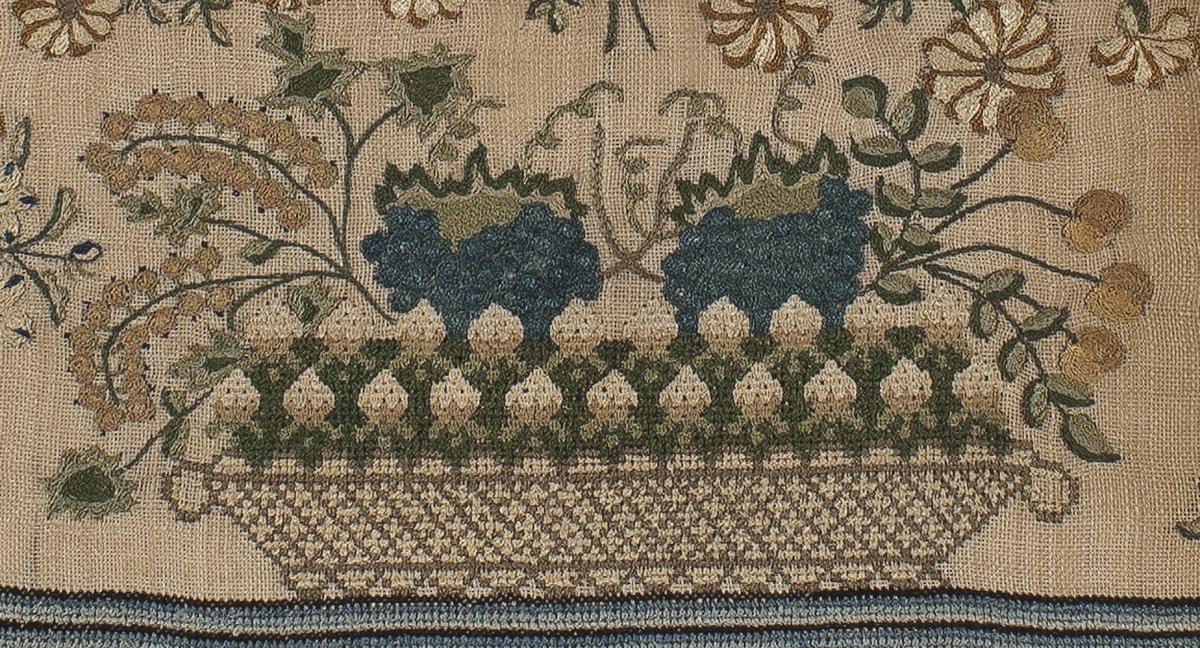 1990.0001 Sampler, Detail 3