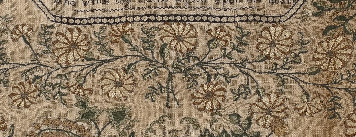 1990.0001 Sampler, Detail 5