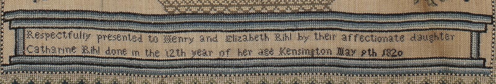 1990.0001 Sampler, Detail 6