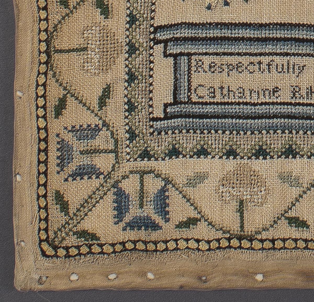 1990.0001 Sampler, Detail 8