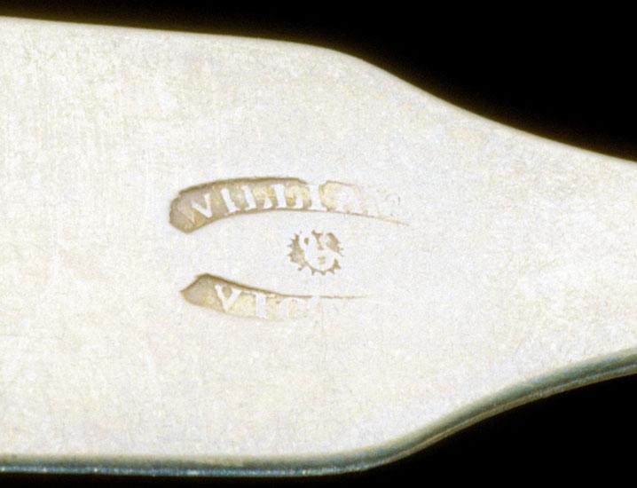 1990.0005 Spoon, Tablespoon, detail 1