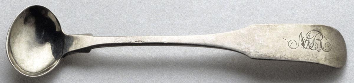 1990.0010 Spoon, Salt Spoon, view 1