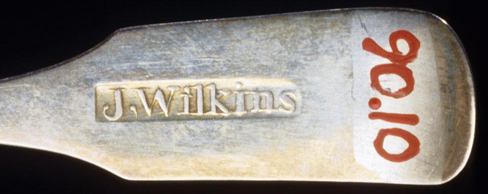 1990.0010 Spoon, Salt Spoon, detail 1