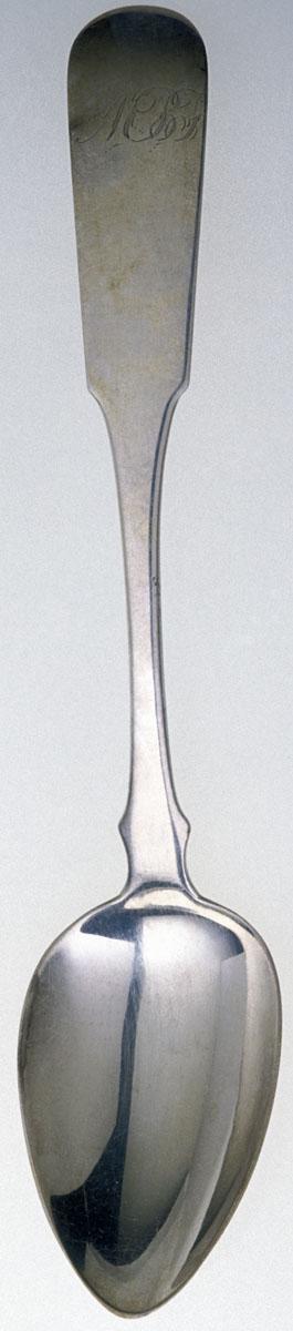 1990.0011 Salt, Serving Spoon, view 1