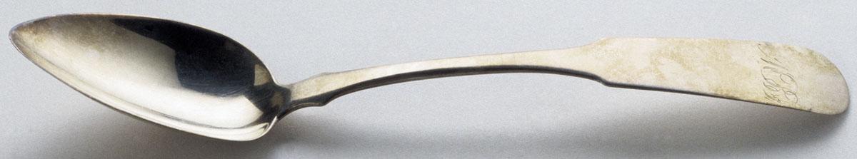 1990.0011 Salt, Serving Spoon, view 2