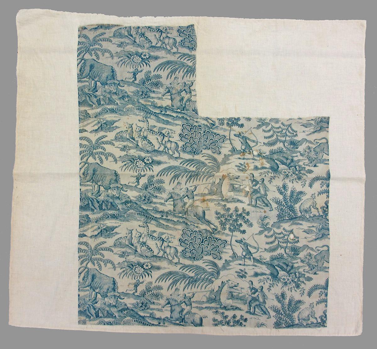 1958.0075.002 Textile, printed obverse