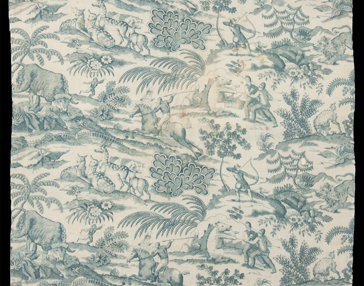 1958.0075.002 Textile, printed, detail, Book image C220