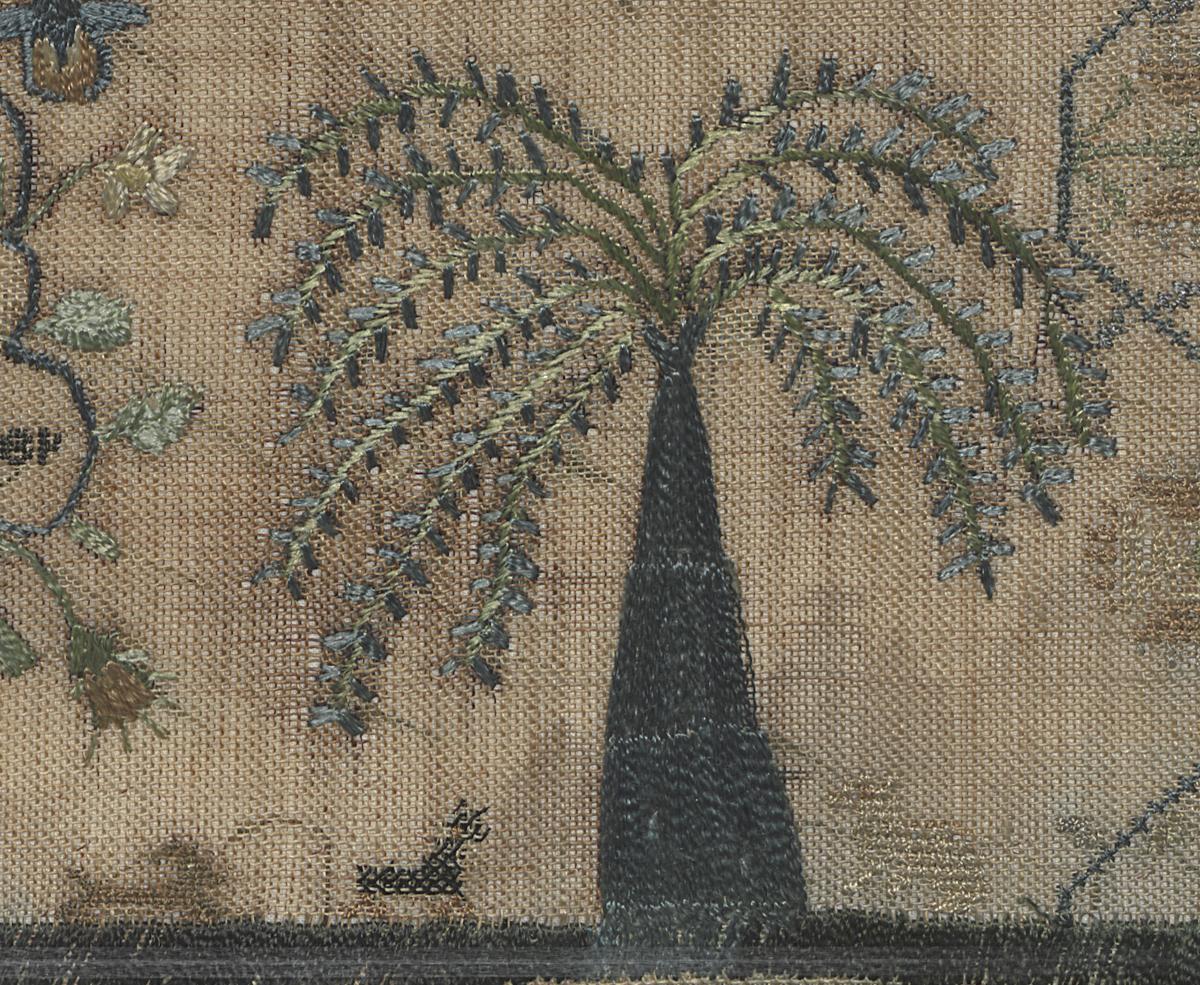 1990.0021 Sampler, Detail 10