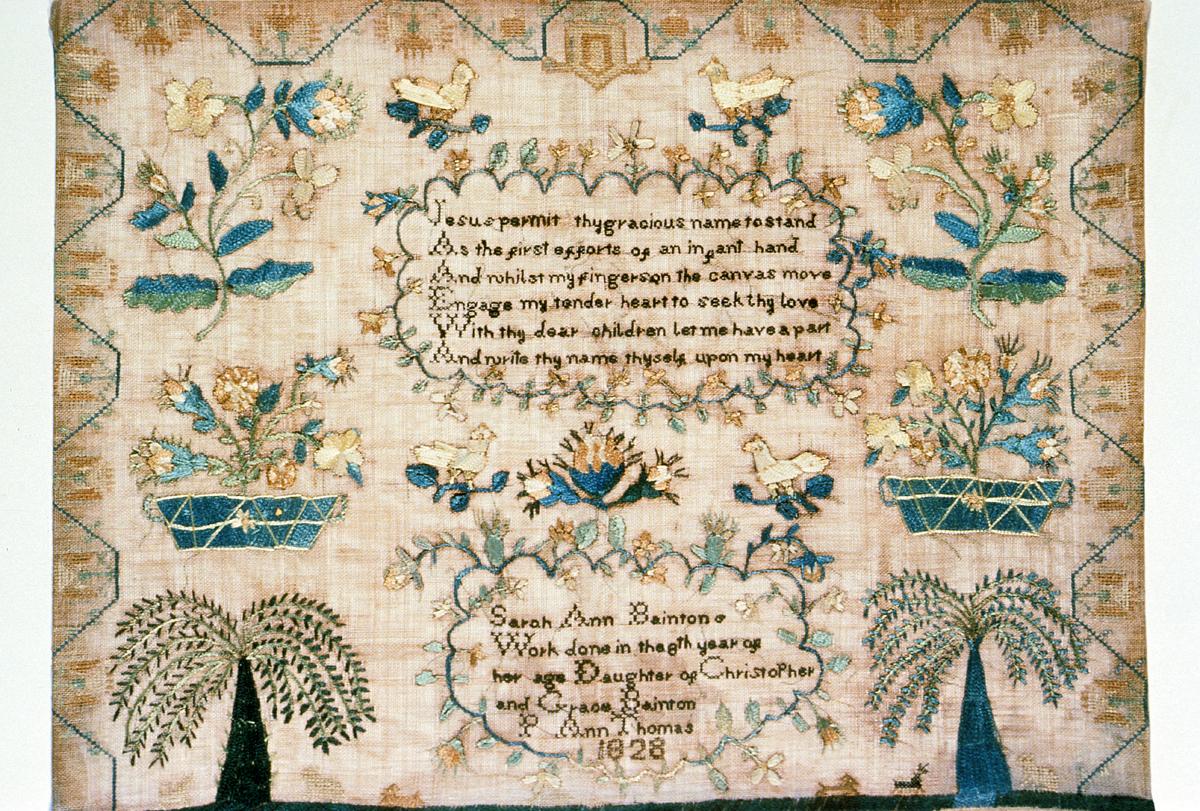 1990.0021 Sampler, View 2