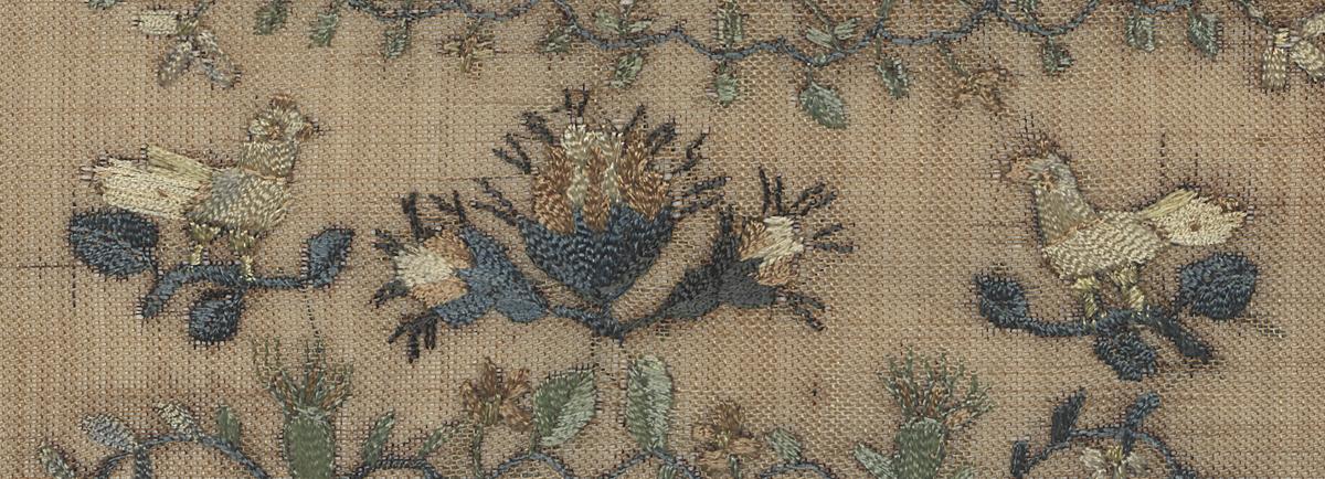 1990.0021 Sampler, Detail 3