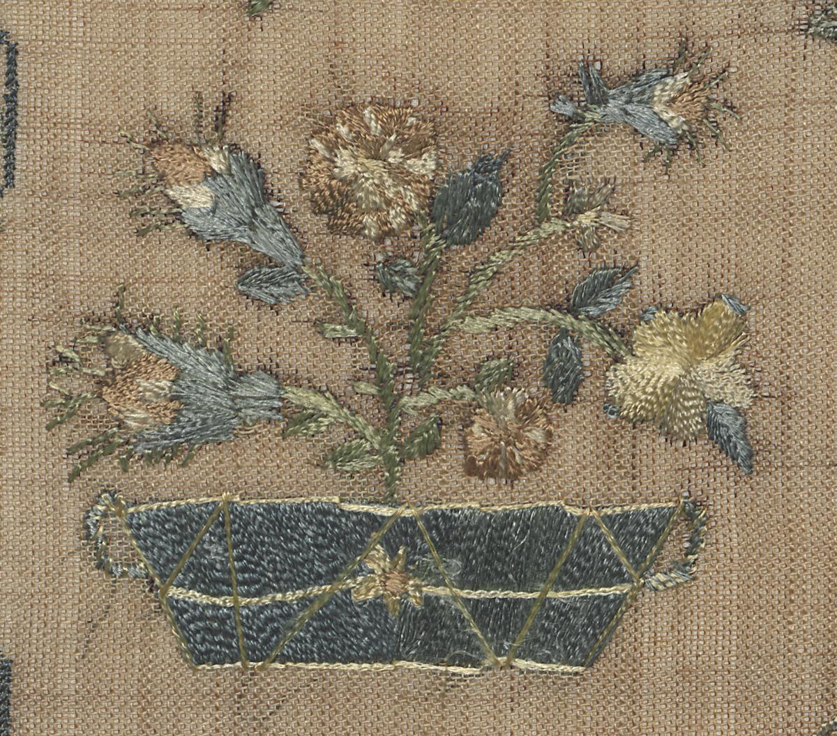 1990.0021 Sampler, Detail 5