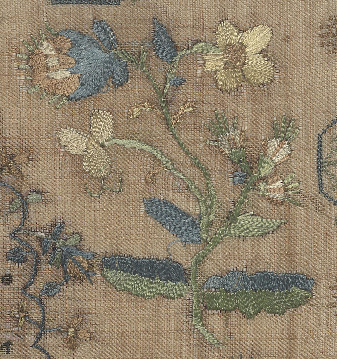 1990.0021 Sampler, Detail 6