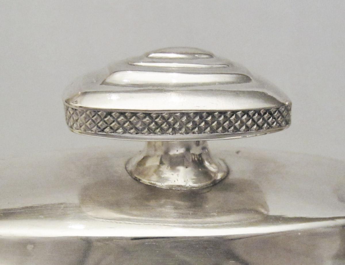 1990.0041.003 B Sugar bowl, lid, detail