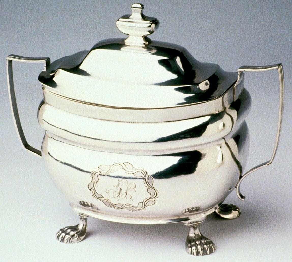1990.0043.003 A, B Sugar Bowl, view 1