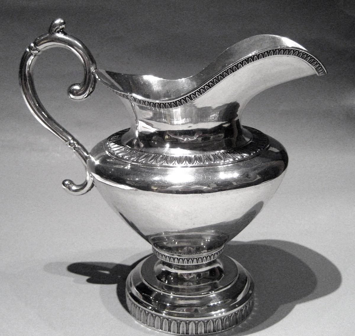 1990.0045.002 Silver Pitcher side 2