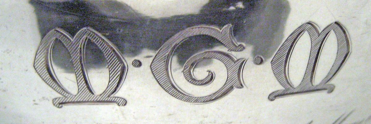 1990.0045.002 Silver Pitcher engraving part 1