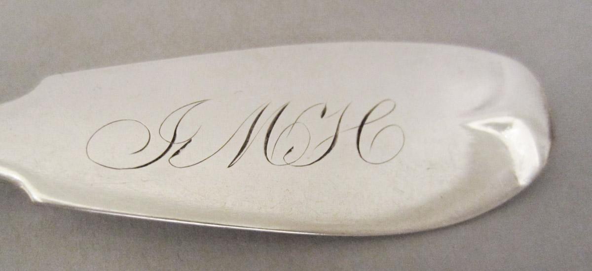 1990.0048.002 Spoon, engraving