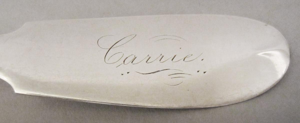 1990.0048.014 Spoon, engraving