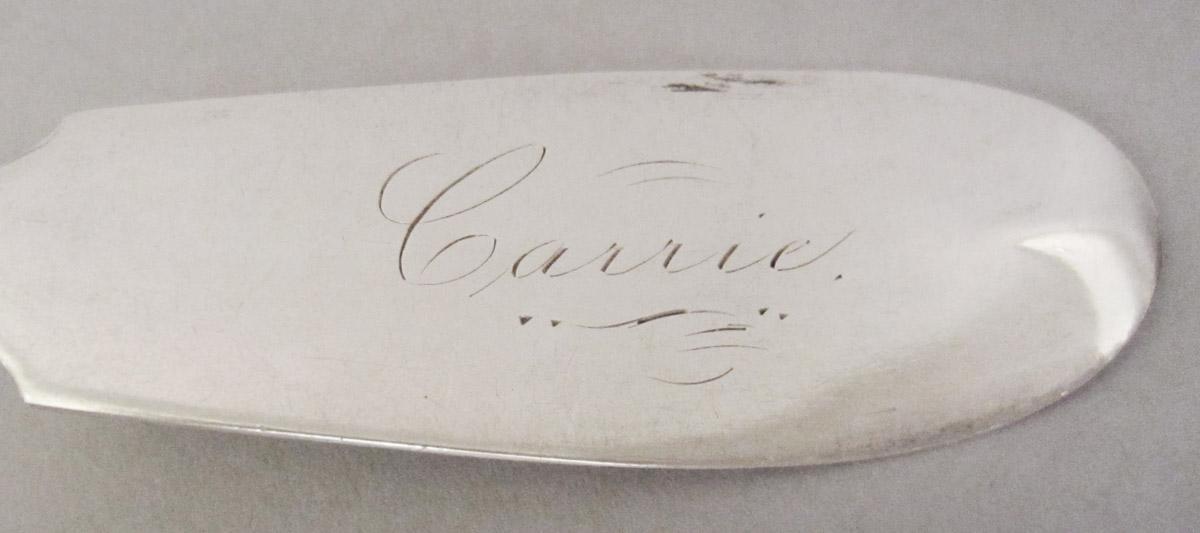 1990.0048.016 Spoon, engraving