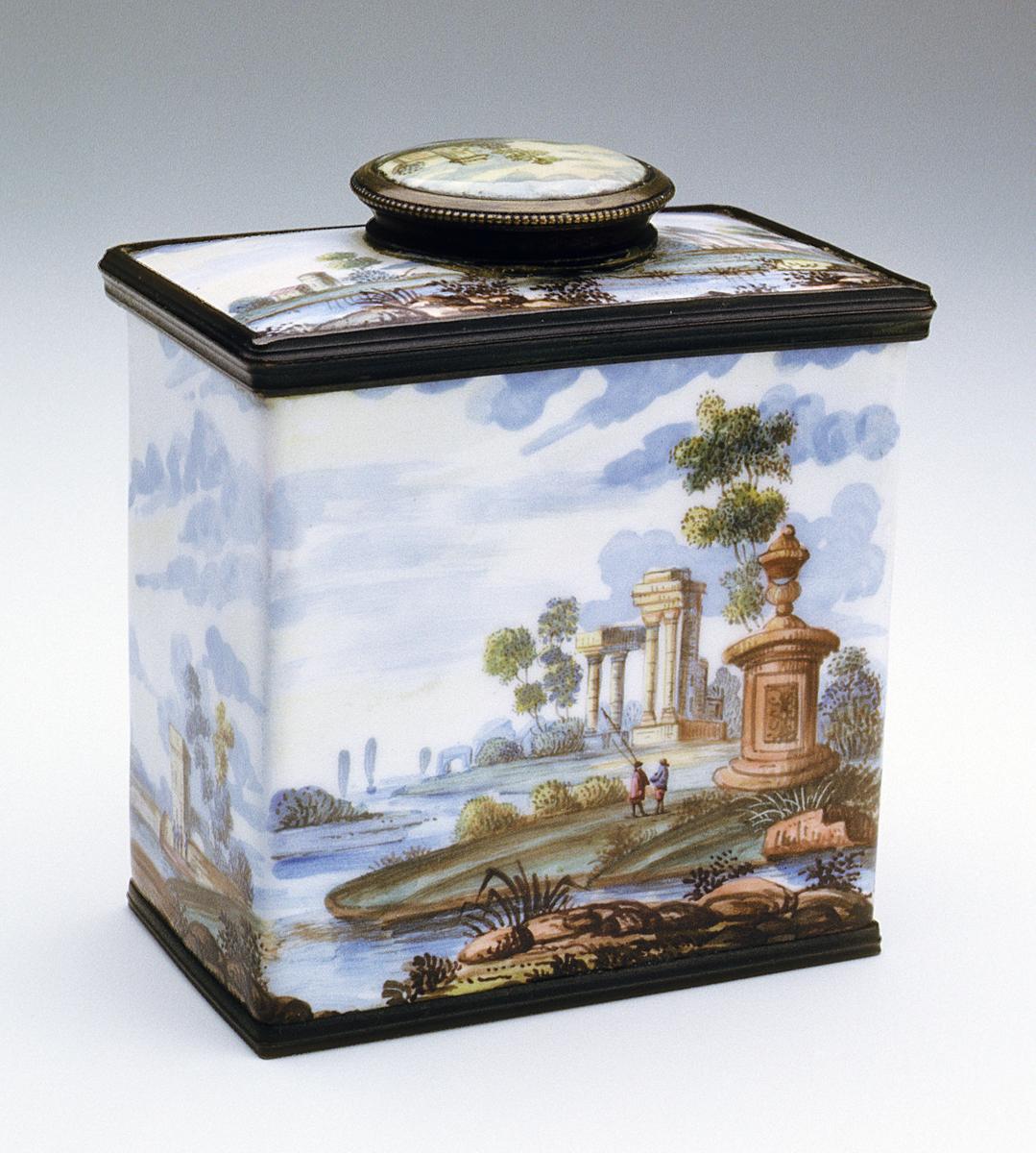 1990.0062 A, B Tea Canister