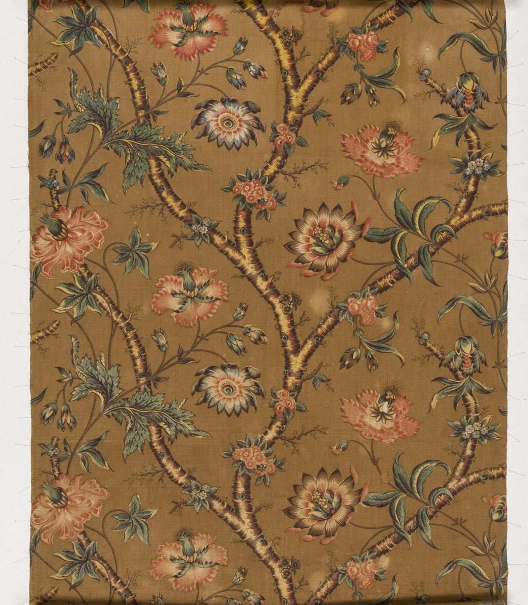 1958.0077.003 Textile, printed, detail 2