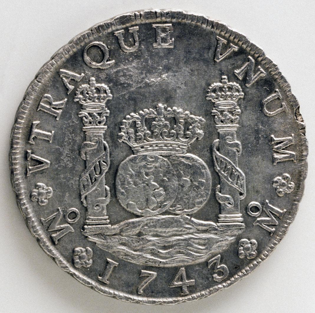 1990.0077 Coin, Dollar Piece, view 2