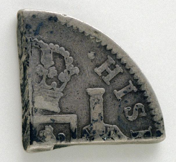 1990.0078 Coin, Two-bit Piece, view 1