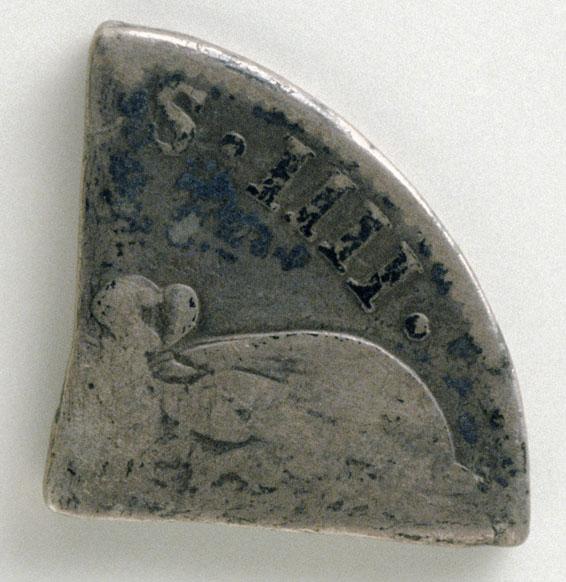 1990.0078 Coin, Two-bit Piece, view 2