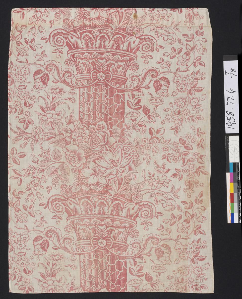 1958.0077.006 Textile, printed, view 1