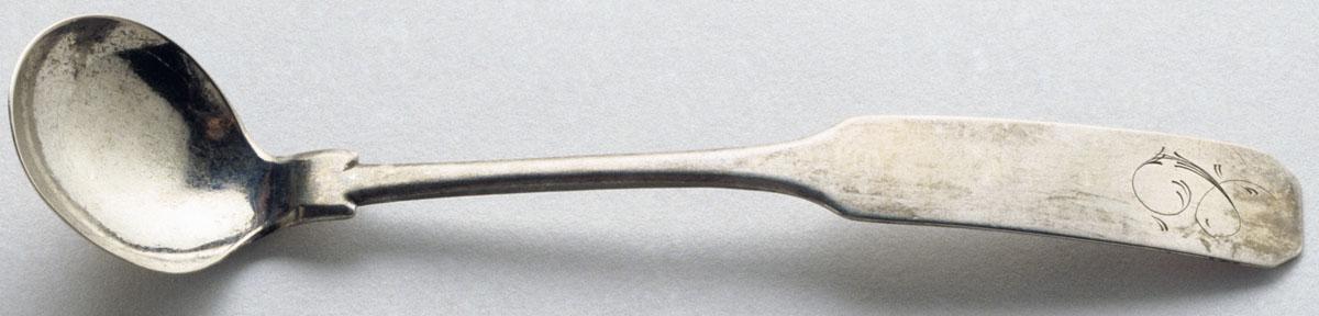 1990.0096 Spoon, Condiment Spoon, view 1