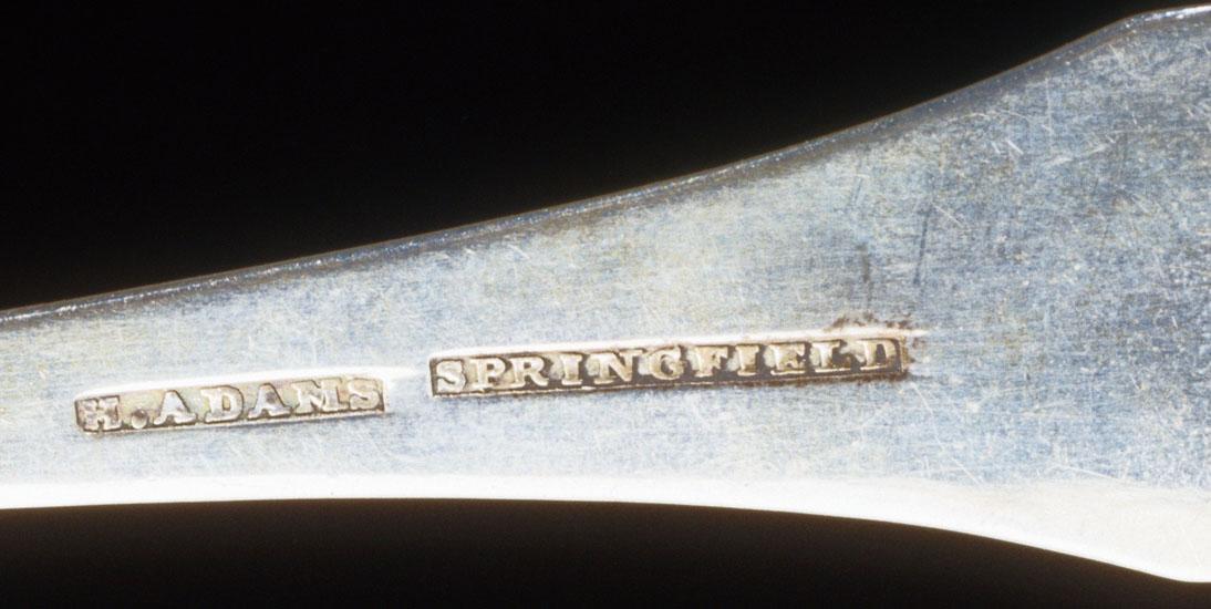 1990.0097 Spoon, Tablespoon, detail 1