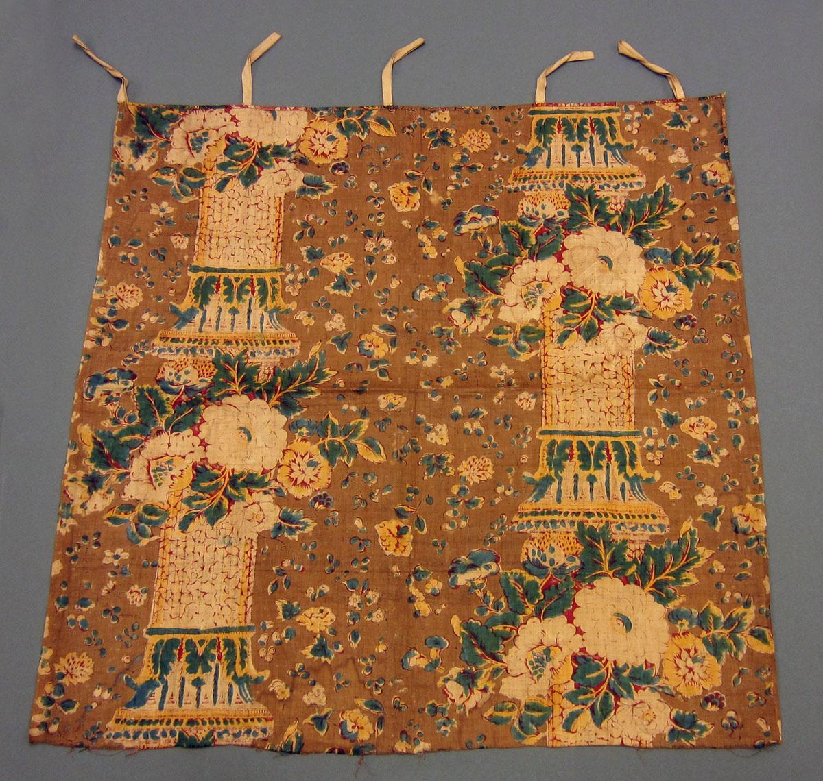 1958.0077.008 Textile, printed reverse