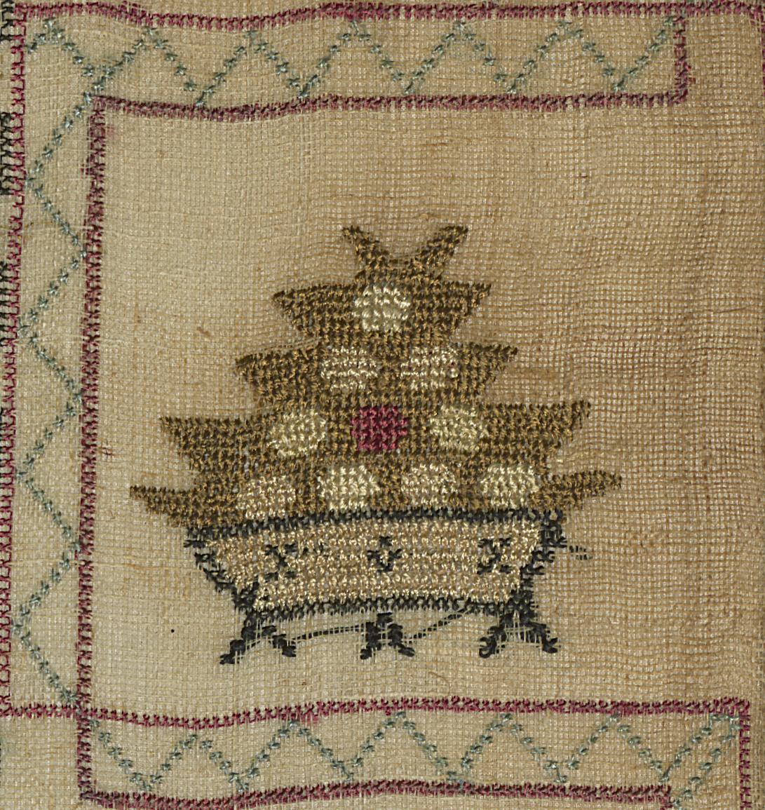 1991.0005 A Sampler, Detail 10