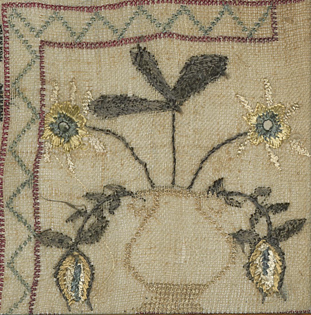1991.0005 A Sampler, Detail 12