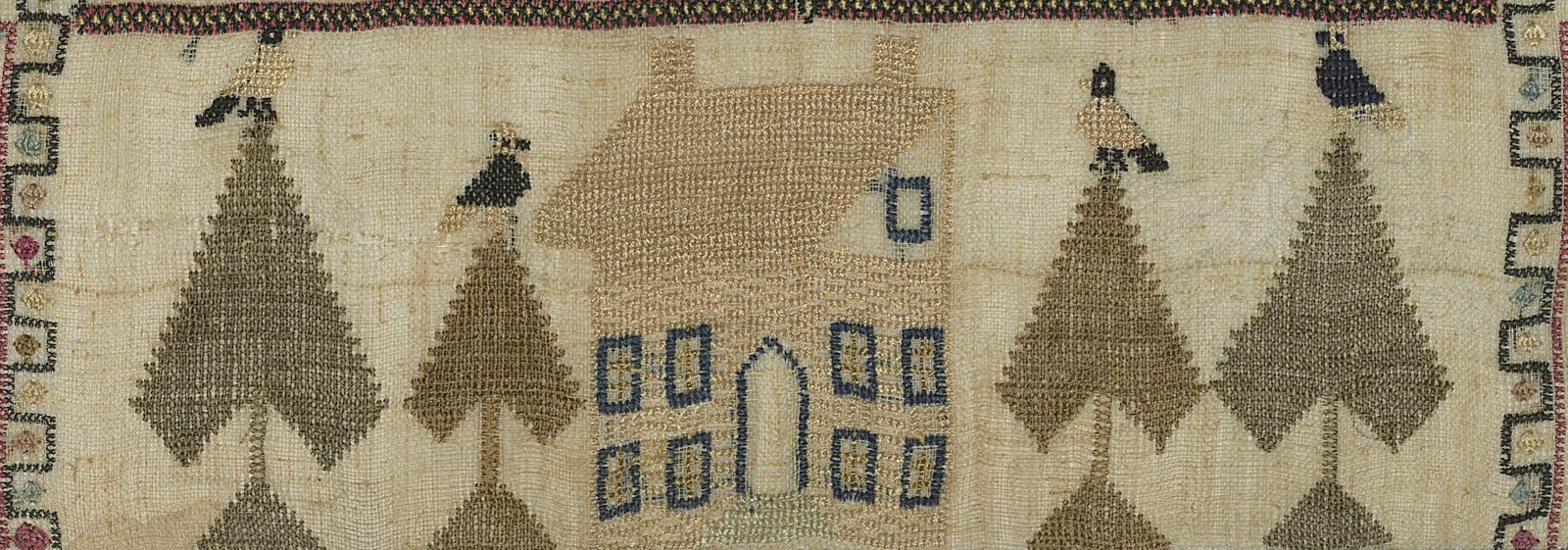 1991.0005 A Sampler, Detail 5