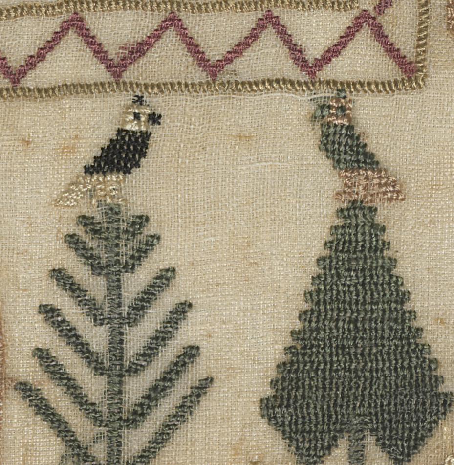 1991.0006 A Sampler, Detail 10