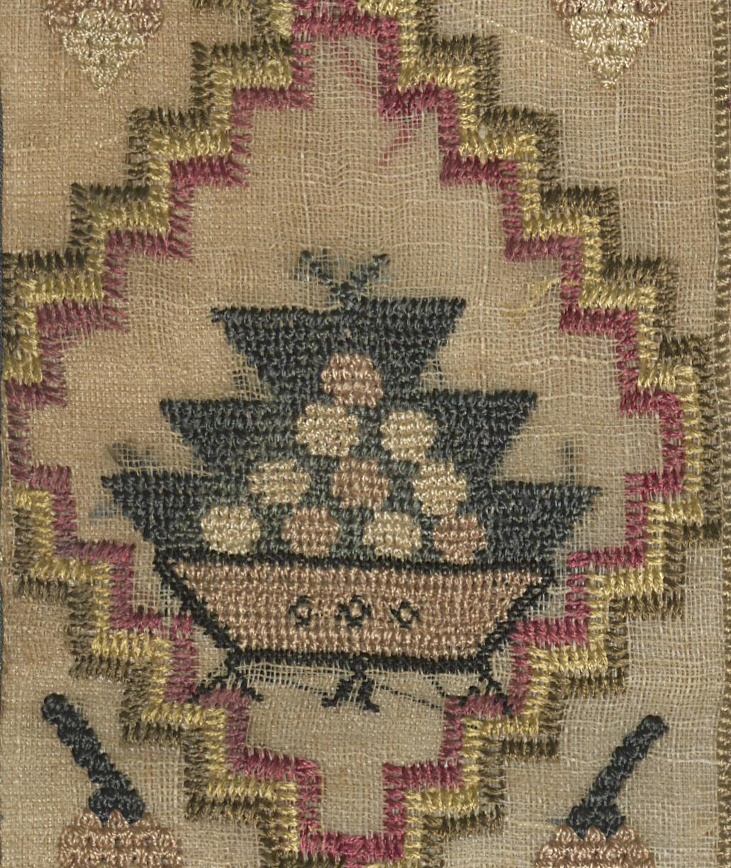 1991.0006 A Sampler, Detail 12