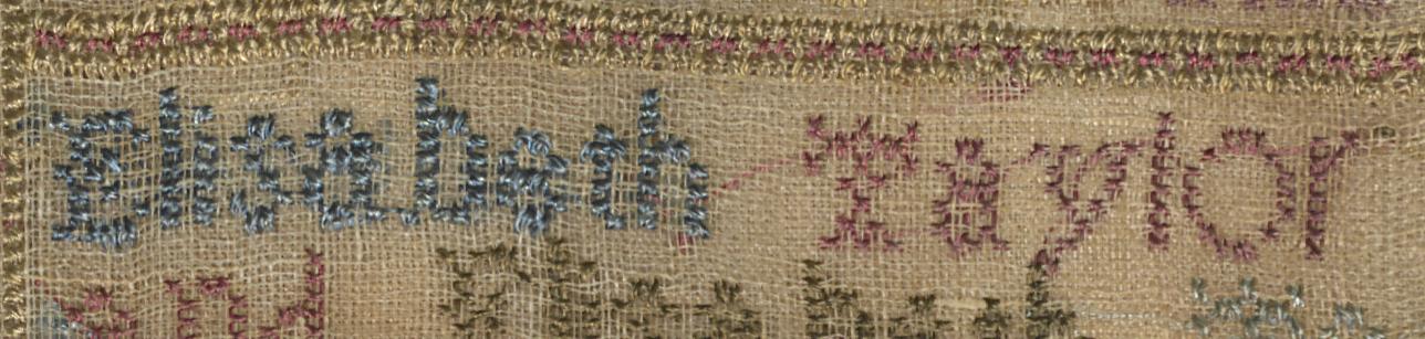 1991.0006 A Sampler, Detail 16