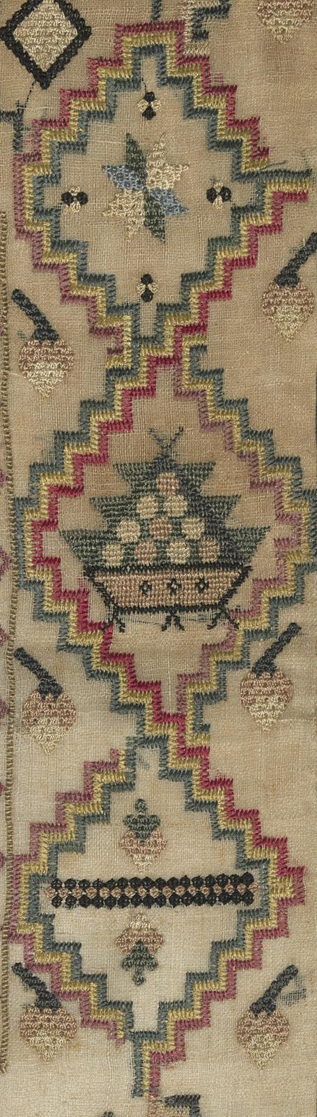 1991.0006 A Sampler, Detail 4