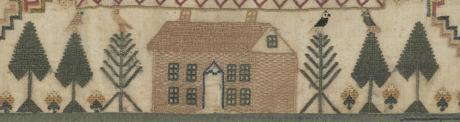 1991.0006 A Sampler, Detail 5