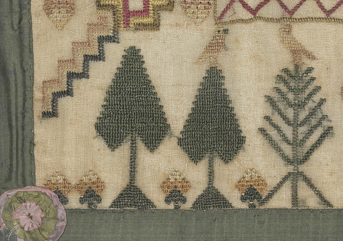 1991.0006 A Sampler, Detail 9